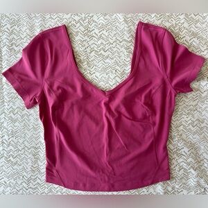 Lululemon Align Crop Top in size 8